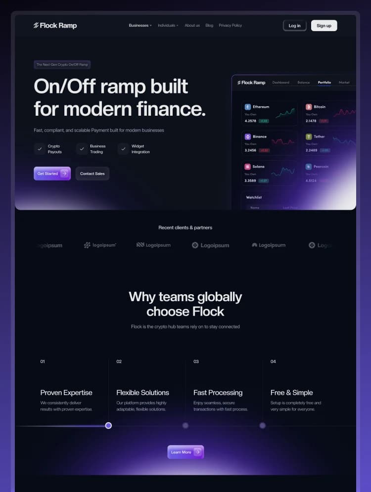 Flock Ramp