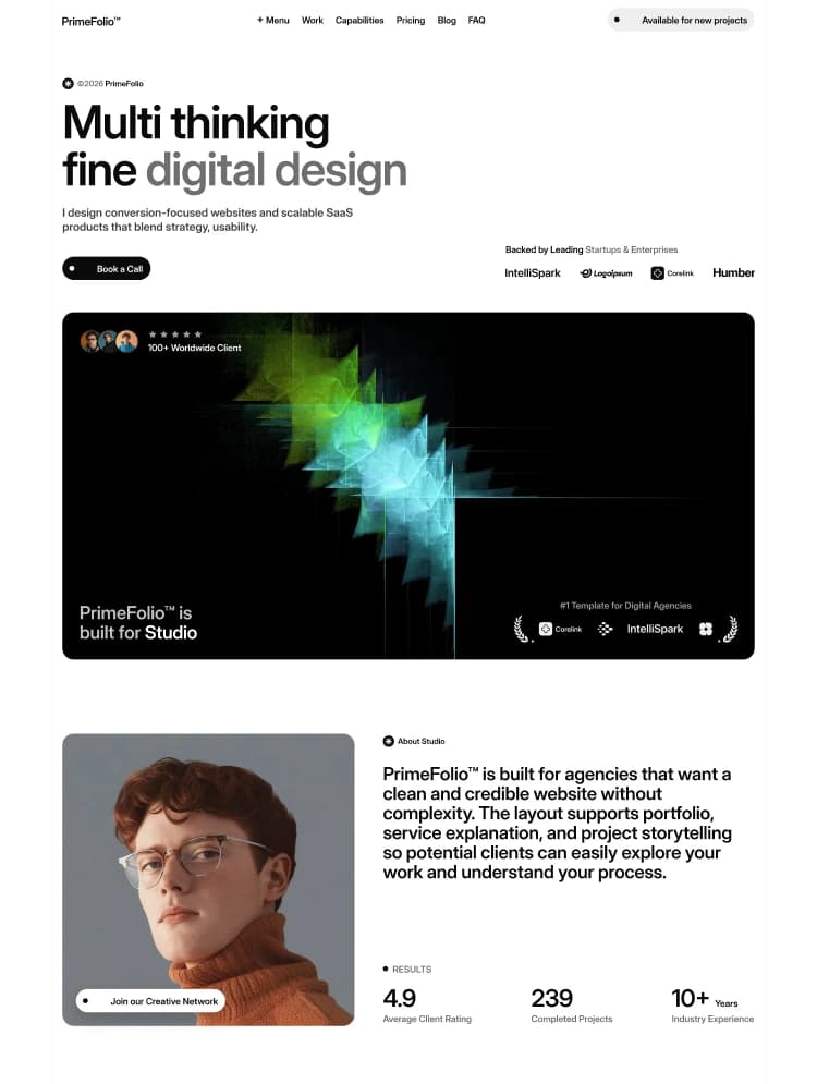 PrimeFolio